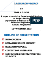 Writing Research Project 2023