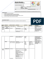 Planeación Semanal Comunicativa Segundo Periodo