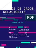 Introdução A Banco de Dados Relacionais e SQL