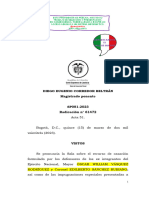 Diego Eugenio Corredor Beltrán Magistrado Ponente SP081-2023 Radicación N° 61472