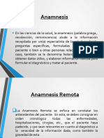 Anamnesis Remota y Proximal Intro - Pod