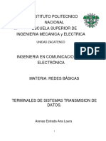 Terminales de Sistemas Transmision de Datos.