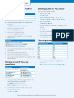 GIAE - L1A - Grammar Reference