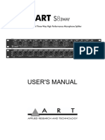 ART S8-3Way Transformer Isolated Microphone Splitter