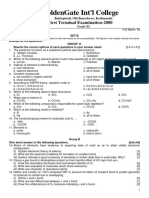 Goldengate Int'L College: First Terminal Examination-2080