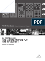 User Manual Behringer CMD