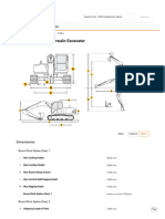 Caterpillar 312B L Hydraulic Excavator Specs & Dimensions - RitchieSpecs