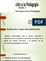 INTROD A LA PEDAGOGÍA Tema 3.1 Resumen