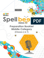 SpellBee Middle Category 6th & 7th Class