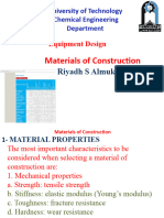 Material of Construction