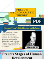 FREUD'S PSYCHOANALYTIC THEORY Report