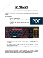 Cours 3 Le Clavier