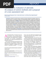 Cephalometric Evaluation of Adenoids An Analysis of Current Methods and A Proposal of A New Assessment Tool