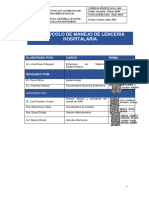 Protocolo de Lenceria Hospitalaria