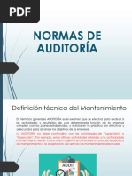 Normas de La Auditoría