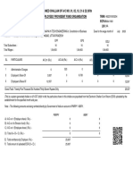 EPF Combined Challan - July-2023