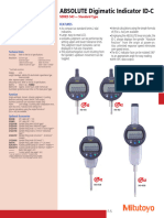 Mitutoyo ID C Absolute Digital Indicator