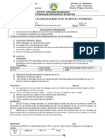 Nouveau EXAMEN Bts Rattrapage 2023 Isetag Géotechnique I