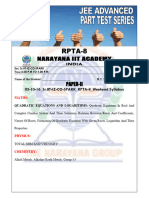 02 10 16 - SR - IIT IZ CO SPARK - Jee Adv (2012 P2) - RPTA 8 - Q.P