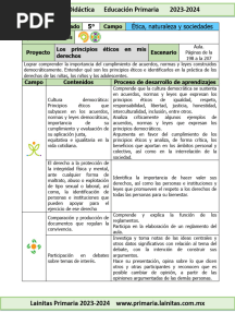 5to Grado Noviembre - 03 Los Principios Éticos en Mis Derechos (2023-2024)