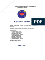 Proceso de Elección de EPS