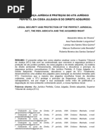 GRUPO 6 - Segurança Jurídica e Proteção Do Ato Jurídico Perfeito, Da Coisa Julgada e Do Direito Adquirido - GRUPO 6