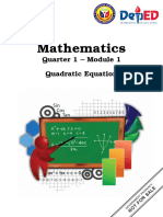 MATH-9 Q1 Wk-1 MODULE-1 QUADRATIC-EQUATION