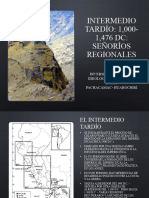 Sesión 5 Intermedio Tardío Señoríos Regionales