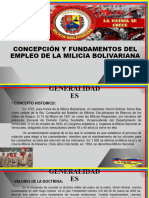 Presentacion Concepción y Fundamentos Del Empleo de La Milicia