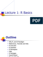 A Concise Tutorial On R