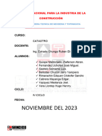 Informe Catastro