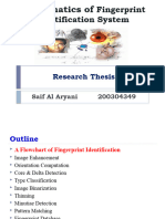 Math of Fingerprint