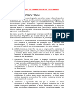 Guia de Estudio 1er Examen Parcial de Psicoterapia