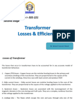 Efficiency of Transformer