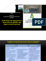 Regulación y Leyes Agua - y - Riesgo - Hidrico - y - Alimentario - Reflexión Desde El OT