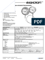 All Stainless Steel Gas Actuated Thermometer Model S5500: Features