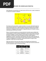 Indicador de Estado para Baterías