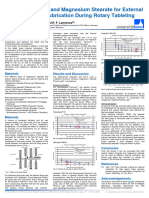 Comparing Pruv and Magnesium Stearate For External and Internal Lubrication During Rotary Tableting