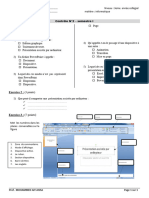 Contrôle N2-Semestre I