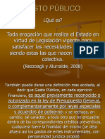 GASTO PÚBLICO y RECURSOS PÚBLICOS