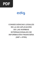 Consecuencias Legales IFRS