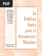 PSAM - El Cristo Todo-Inclusivo y Extenso Reemplaza La Cultura Con Miras Al Nuevo Hombre, El Cual Es Uno Solo - Witness Lee