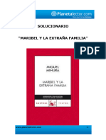 Solucionario Maribel y La Extraña Familia