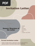 Invitation Letter