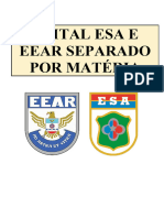 Edital Esa e Eear Separado Por Matéria