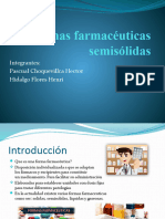 Formas Farmacéuticas Semisólidas Presentacion