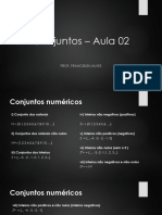 Conjuntos - Aula 02