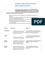 Actividad de Argumentación. Metodología de La Investigación