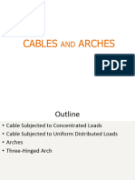 Cables and Arches