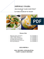 Proposal Prakarya Gado Gado Dan Es Teler